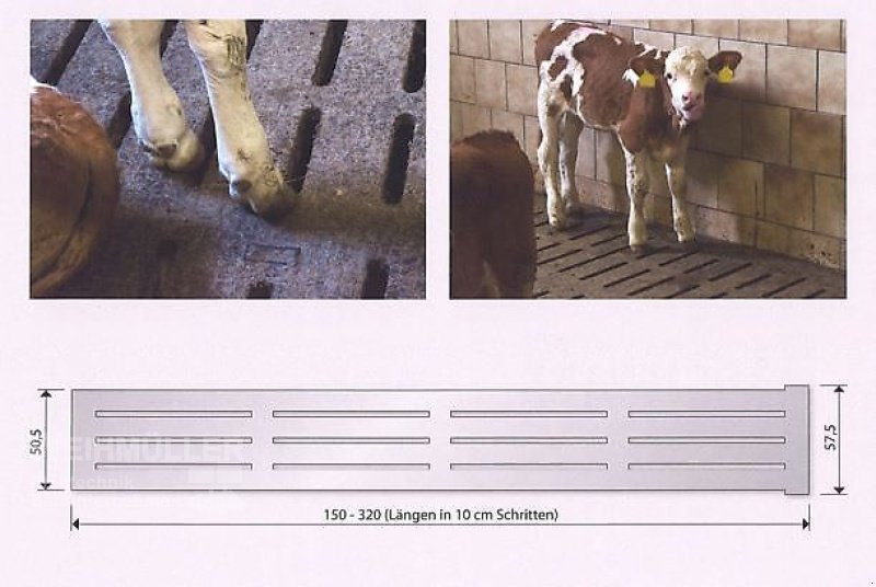 Sonstiges des Typs Sonstige Kälber-Spaltenboden | Nutztier-Verordnung ab 2024 konform   Stall, Gebrauchtmaschine in Bruckberg (Bild 2)